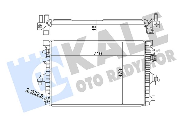 KALE OTO RADYATÖR 358925