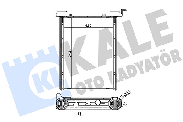 KALE OTO RADYATÖR 347125