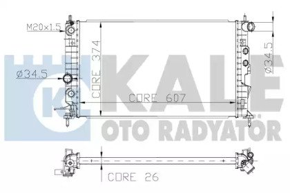 KALE OTO RADYATÖR 136100