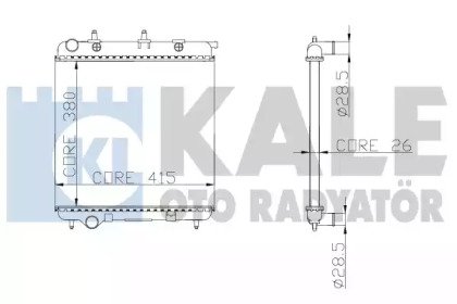 KALE OTO RADYATÖR 297000