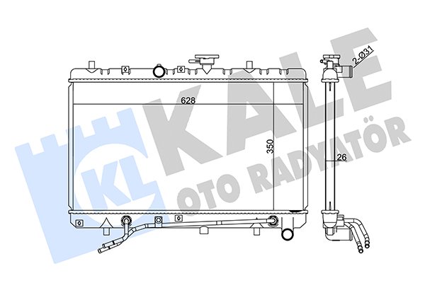 KALE OTO RADYATÖR 358900