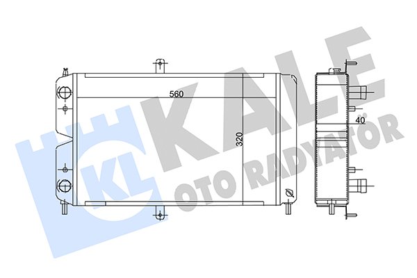 KALE OTO RADYATÖR 168800