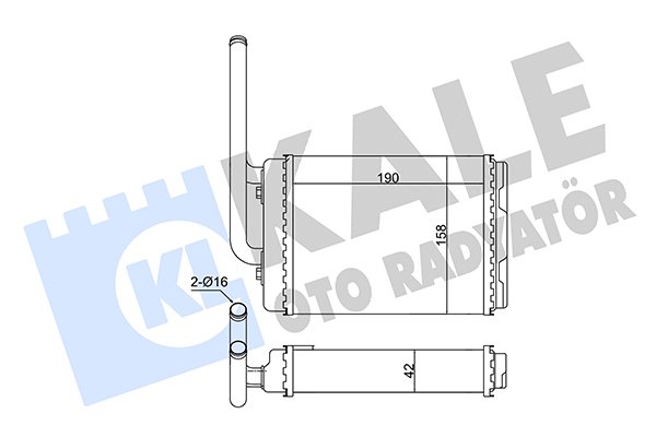 KALE OTO RADYATÖR 347090