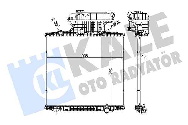 KALE OTO RADYATÖR 350265