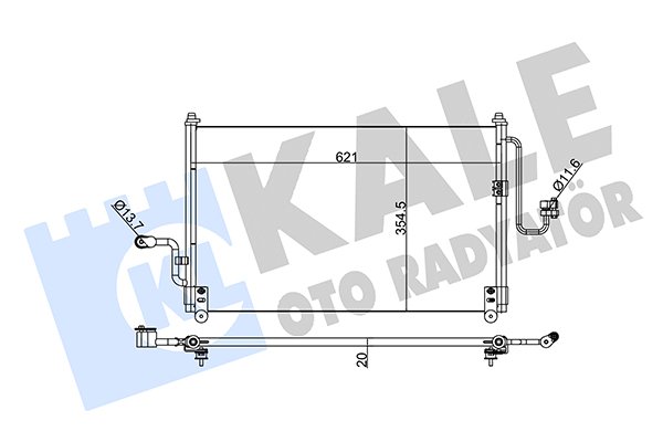 KALE OTO RADYATÖR 345180