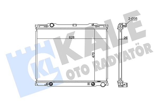 KALE OTO RADYATÖR 349275