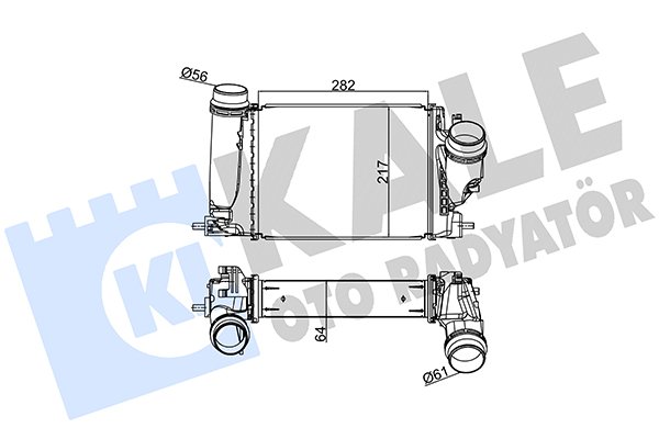 KALE OTO RADYATÖR 350985