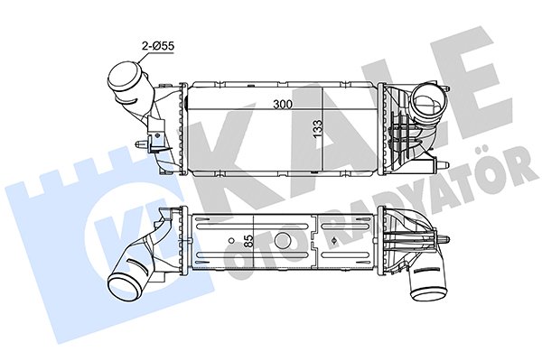 KALE OTO RADYATÖR 350810
