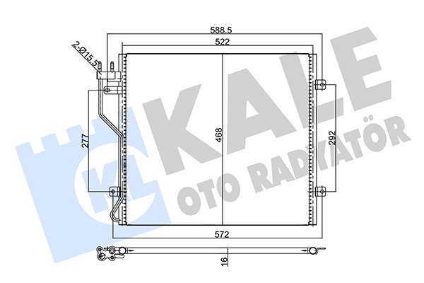 KALE OTO RADYATÖR 354035