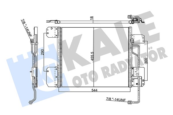 KALE OTO RADYATÖR 352850