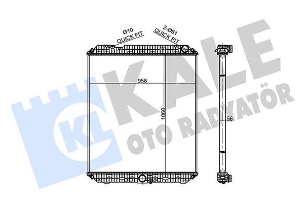 KALE OTO RADYATÖR 359150