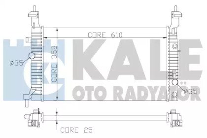 KALE OTO RADYATÖR 342065