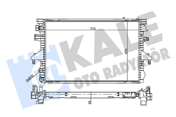 KALE OTO RADYATÖR 356940