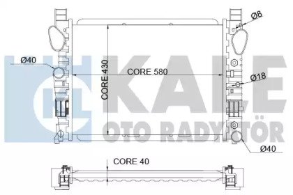 KALE OTO RADYATÖR 351800