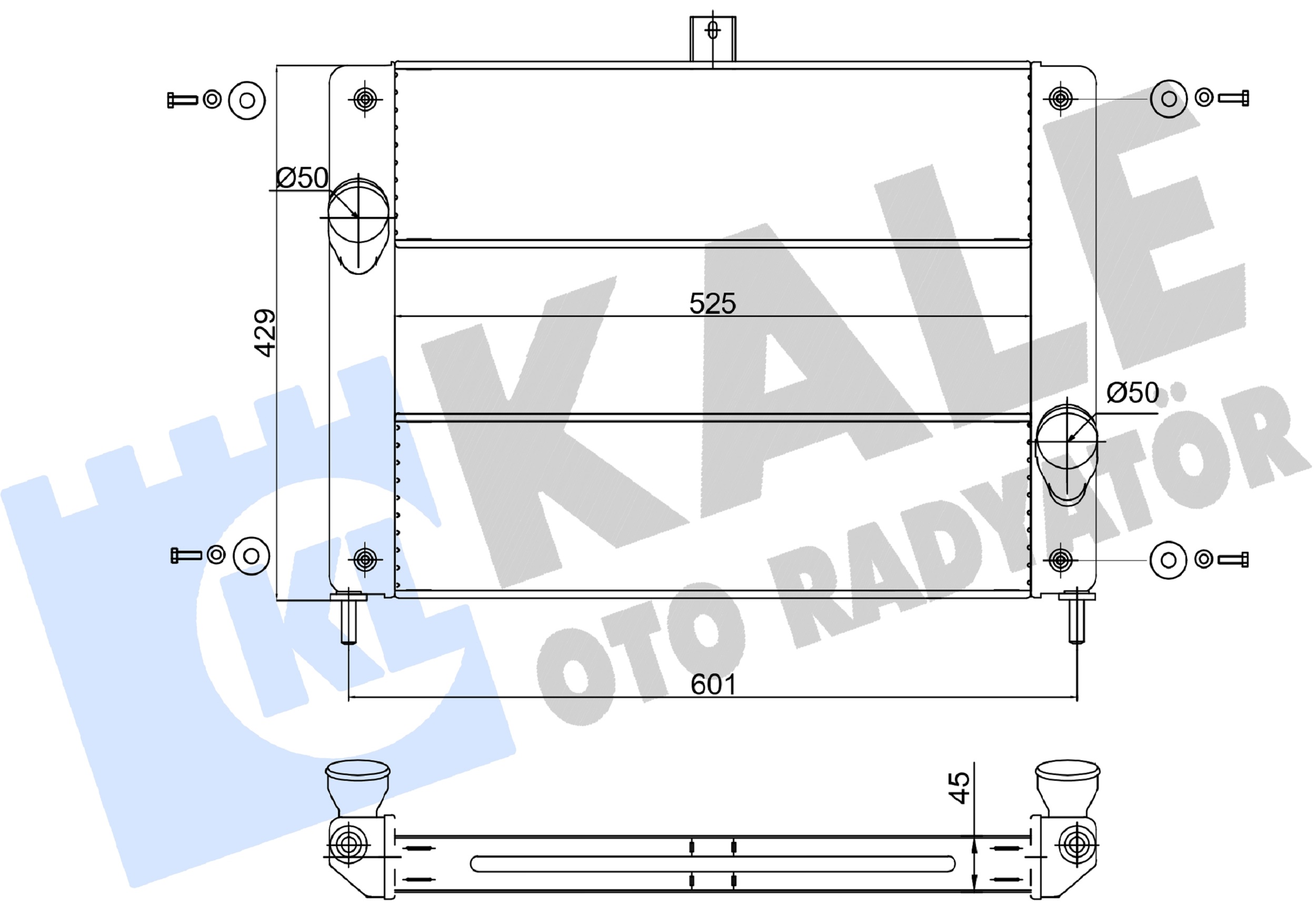 KALE OTO RADYATÖR 360715