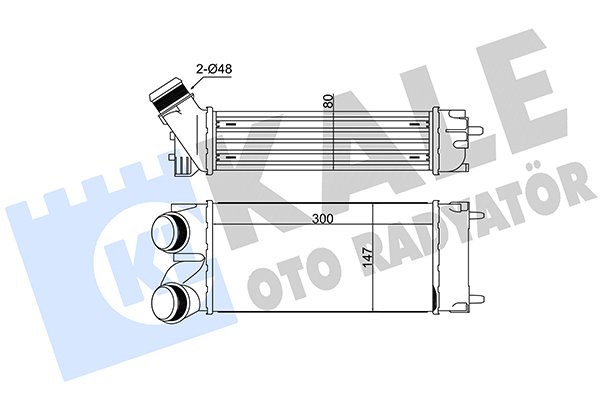 KALE OTO RADYATÖR 343800