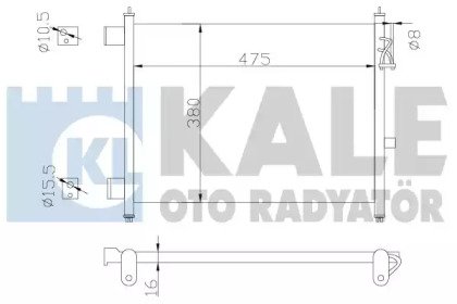 KALE OTO RADYATÖR 342435 KALE OTO RADYATÖR 342435
