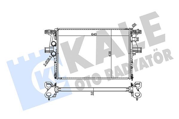 KALE OTO RADYATÖR 354990