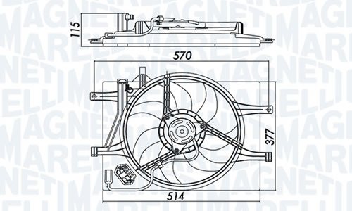 MAGNETI MARELLI - BR 94911MM