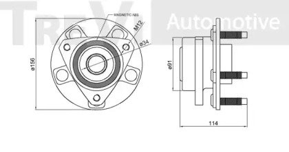 TREVI AUTOMOTIVE WB2263