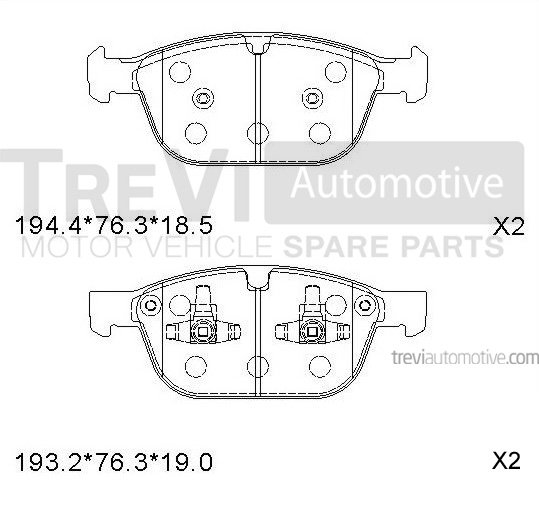 TREVI AUTOMOTIVE PF1433