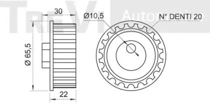 TREVI AUTOMOTIVE TD1449