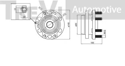 TREVI AUTOMOTIVE WB1049