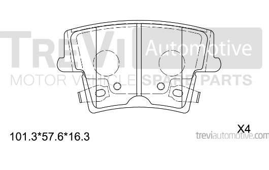 TREVI AUTOMOTIVE PF1326