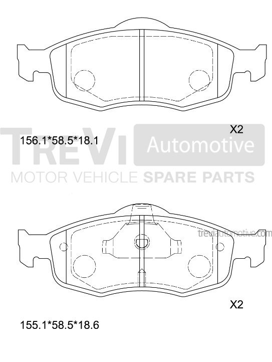 TREVI AUTOMOTIVE PF1601