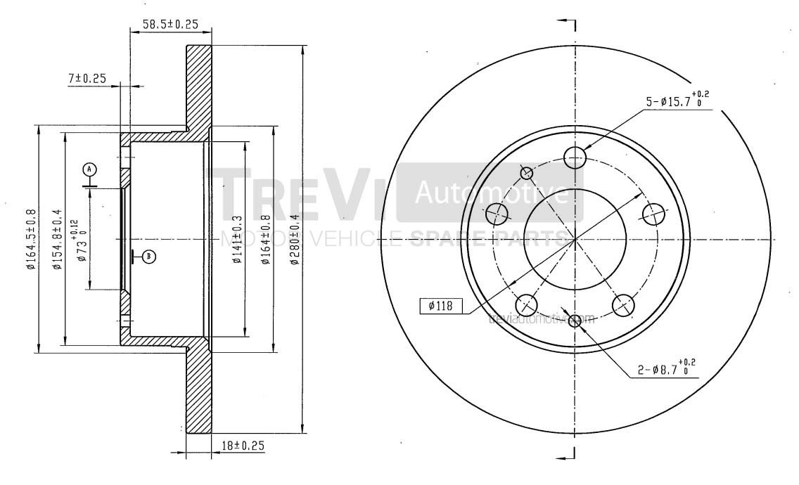 TREVI AUTOMOTIVE BD1023