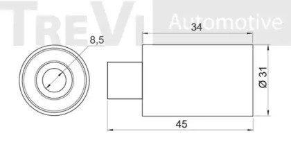 TREVI AUTOMOTIVE TD1679