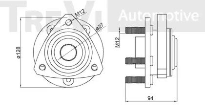 TREVI AUTOMOTIVE WB1122