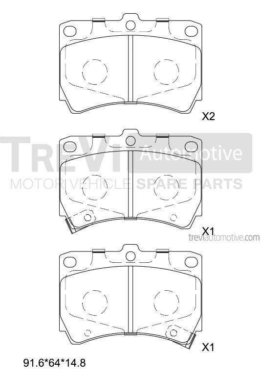 TREVI AUTOMOTIVE PF1569