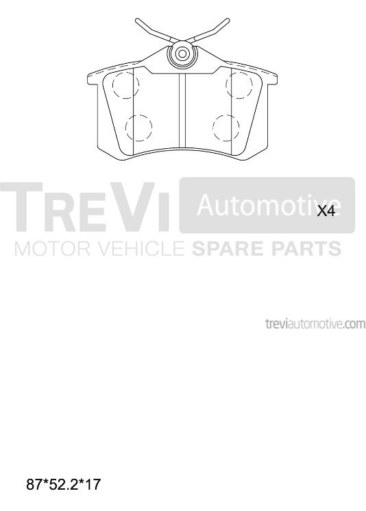 TREVI AUTOMOTIVE PF1406