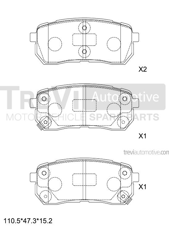 TREVI AUTOMOTIVE PF1394