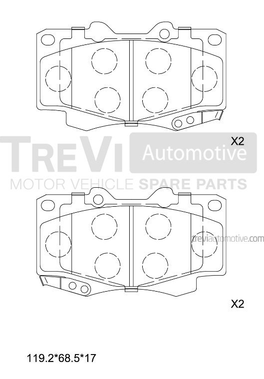 TREVI AUTOMOTIVE PF1283