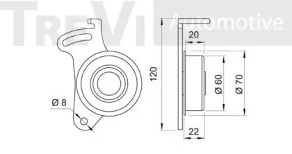 TREVI AUTOMOTIVE TD1055