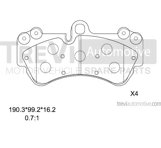 TREVI AUTOMOTIVE PF1195