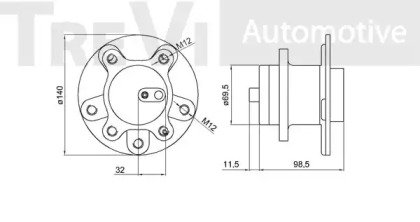 TREVI AUTOMOTIVE WB1164