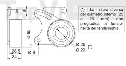 TREVI AUTOMOTIVE TD1117