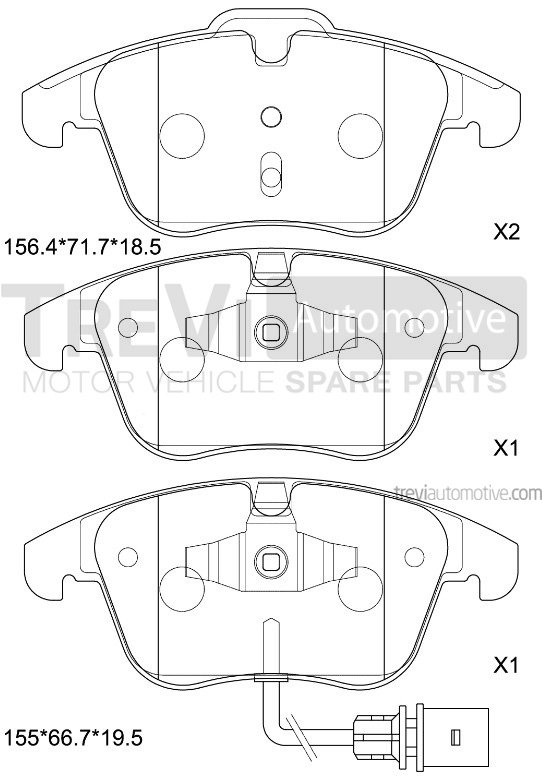 TREVI AUTOMOTIVE PF1304