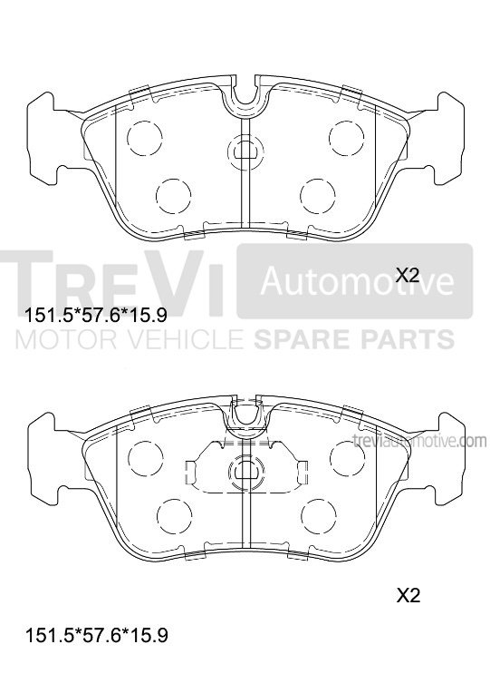 TREVI AUTOMOTIVE PF1055