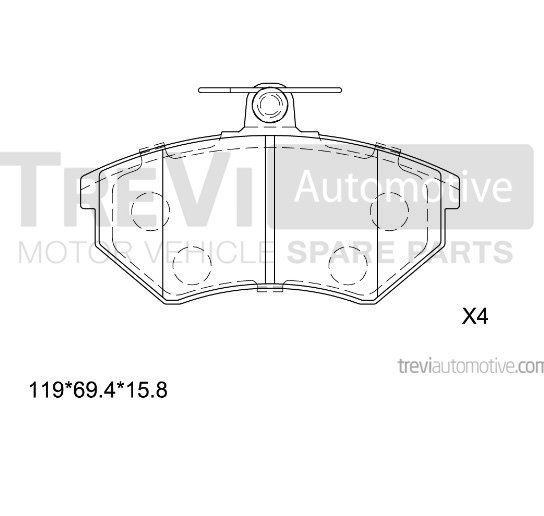 TREVI AUTOMOTIVE PF1060