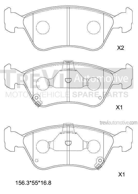 TREVI AUTOMOTIVE PF1063