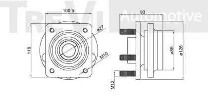 TREVI AUTOMOTIVE WB1116