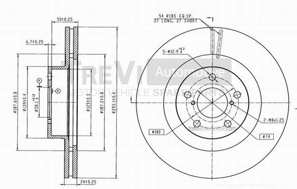 TREVI AUTOMOTIVE BD1244