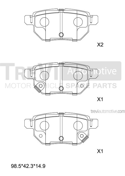 TREVI AUTOMOTIVE PF1365