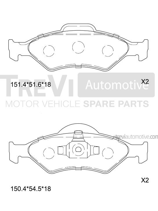 TREVI AUTOMOTIVE PF1082