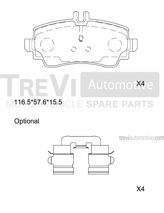 TREVI AUTOMOTIVE PF1057