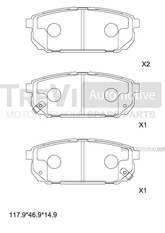 TREVI AUTOMOTIVE PF1246